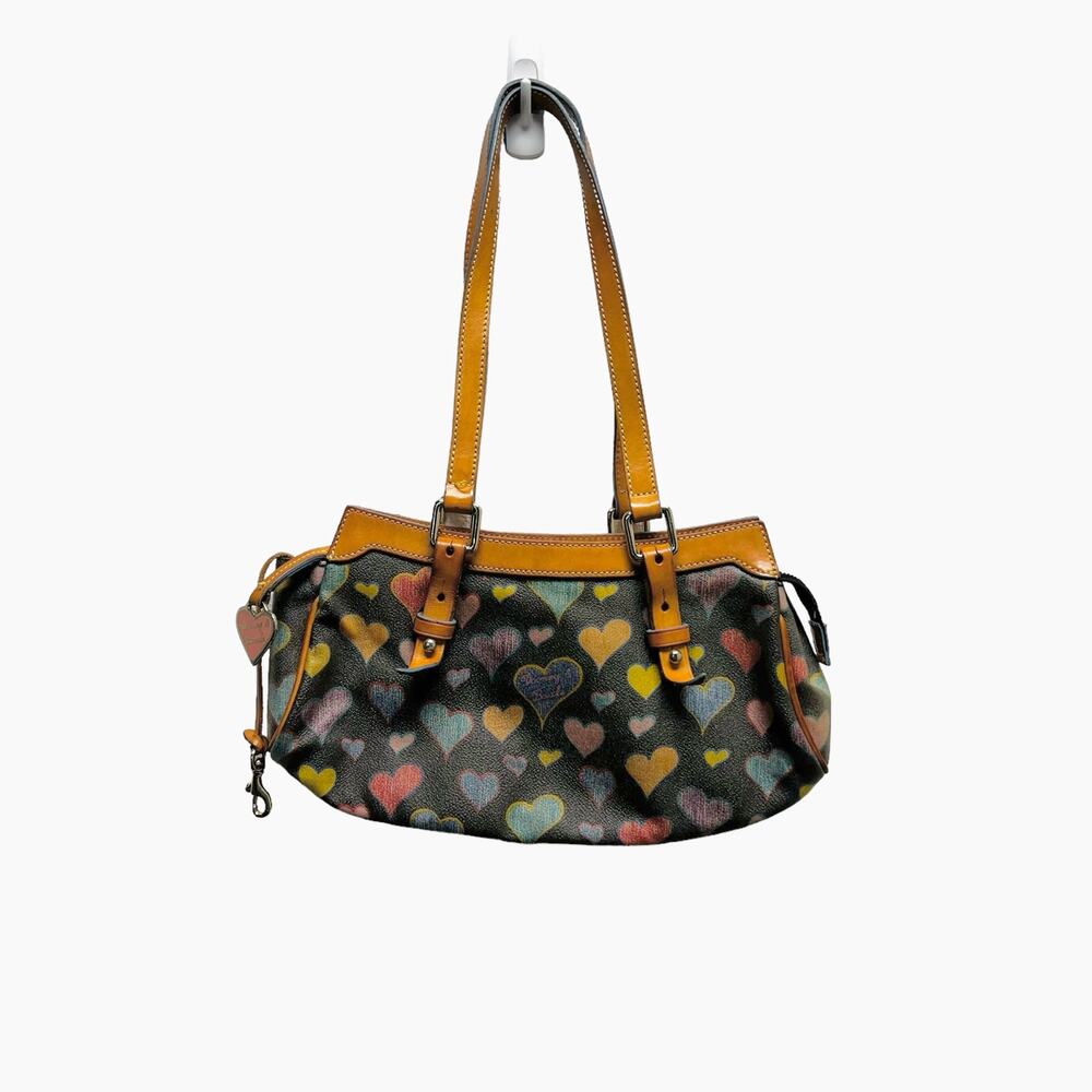 Vintage DOONEY & BOURKE Purse Rainbow Heart